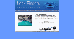 Desktop Screenshot of leakfinders.net